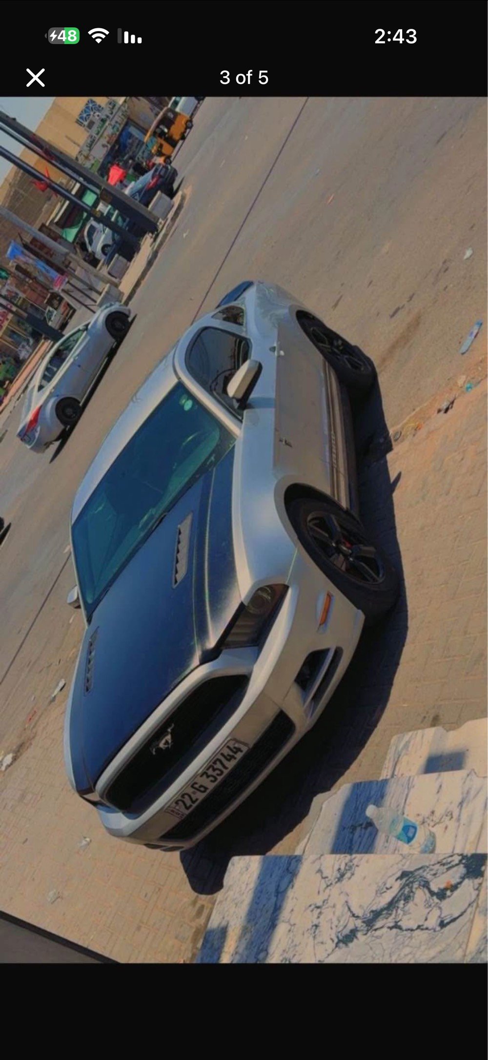 فورد موستنج 2014
اللون سلفر
محرك V6
گير 3700 اوتو
داخلة كليـن
حادثه خفيف داخل العراق و
مبدل بيدل GT
وحدوش بسيطه
عليها شاشه كار بلي
كاميرة
حساسات
سبويلر روش
دفيوزر روش
بنيد GT
سكوبات جانبيه
تحكم بالمري
كروز سرعه
تحكم بالستيرن
گير ومحرك مكفولات
تبريد وتدفئة كاملة
كهربائيات مكفوله
رقمها مميز اربيل الجديد
السياره تخبل والسياره كلش
قوية طلعة ومعدل
السياره بنزينه كله محسن و
صيانته بين فتره و فتره و كلشي
يتبدل اصلي
سبيرها و اغراضه كاملة
4 تايرات جدد
انارة داخلية
حدادة جديده
البنيد مغلف كاربون فايبر
السعر 115 قفل 
***********