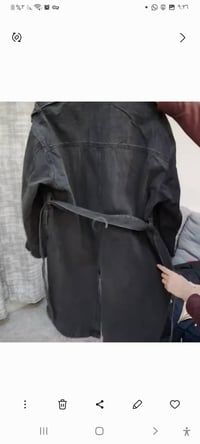 ترانشكوت • كتان لامع • صدر وظهر كابوي