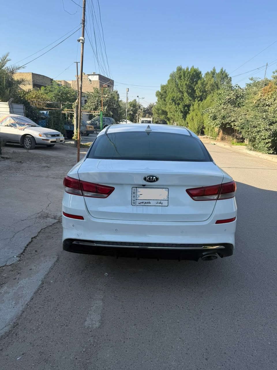السلام عليكم اوبتما للبيع موديل 2019 رقم بغداد باسمي تحول ثاني يوم حادثها سرقه دعاميات وبك لايتات ابامريكا وهنا بيها خمس قطع السعر 110 وبيها مجال الاتصال ***********السونار بالمنشور
