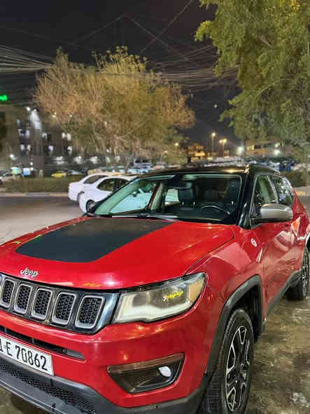 سلام عليكم
جيب كومباس 2019

نص مواصفات 

ترايل هوك 

4X4

دفع رباعي

5وضعيات للقايده

1_بصمه

2-شاشاه جبيره

3-شاشاه اعطال

4_تحكمات استيرن جهتين

5-هاند بريك دكمه

6_اوتو ستوب

7-ابل كار بلي

8-اندرويد اوتو

9-تشغيل عن بعد

10-كامره

11-كشنات جلد
السياره كامل متصرف عليه درهم واحد 

***********

السعر 120 وبيها مجال بسيط
