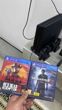 ‏سلام عليكم بلاي فور Pro نظام 13 مع قرصين  مع قاعده 3يدات السعر 280 وب...