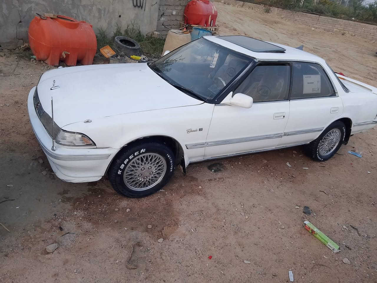 سلام عليكم للبيع فقط مارك كصيف مكفوله كص ونقل وظربه وفتح) رقم بصره سياره بسمنه سنويه مجدد لل 29) مكينه وكير ونجي مكفولات حداديه توني نافضه تخم تاير جديد) كهربائيات كله شغاله سياره جاهزه) مكان بصره قضاء المدينه) سعر 40 وبيه مجال للشراي)  الرقم ***********
