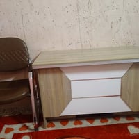 ميز ١٢٠×٦٠ • كرسي مكتبي • بغداد حي النصر