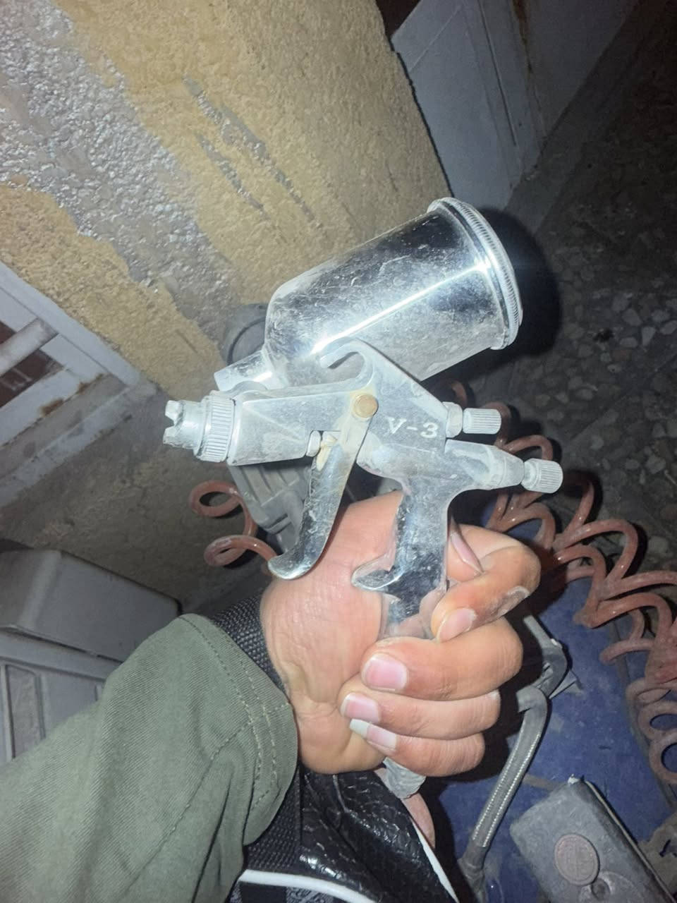 للبيع كمبريسر هواء نظافه 99‎%‎
صناعه اللماني باله
50 لتر
ماطور بدون قايش
يسحب 2 امبير 
الكيج 180 يفصل هوه تلقائي على 120
يتحمل حراره 80 درجه
ويا هديه مسدس رش صبغ سلستيل اصلي 
العنوان بغداد شارع فلسطين 
السعر 250 الشراي يتصل 

***********
