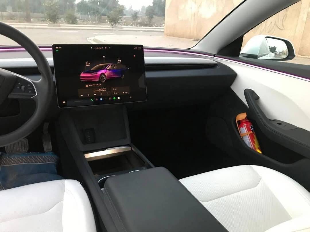 تسلا مودل 3 موديل 2025 lon range دبل ماطور 
معروف هذا الشكل الجديد 
السعر 120 اكو مجال للشراي 
فول مواصفات وزجاج الابواب الأصلي 
مامبدل مكاني بغداد 

رقم ***********
رقمي اثير ***********
‭
