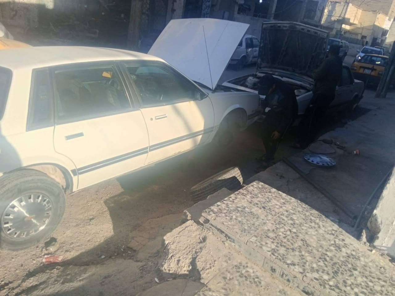 السلام عليكم شباب تبديل حداديه صدر للاخ ابو علي من  البياع مع تصفيه مكينه مع ترتيب كهربائيات تحياتي للجميع الفيتر سجاد الشمري ***********
