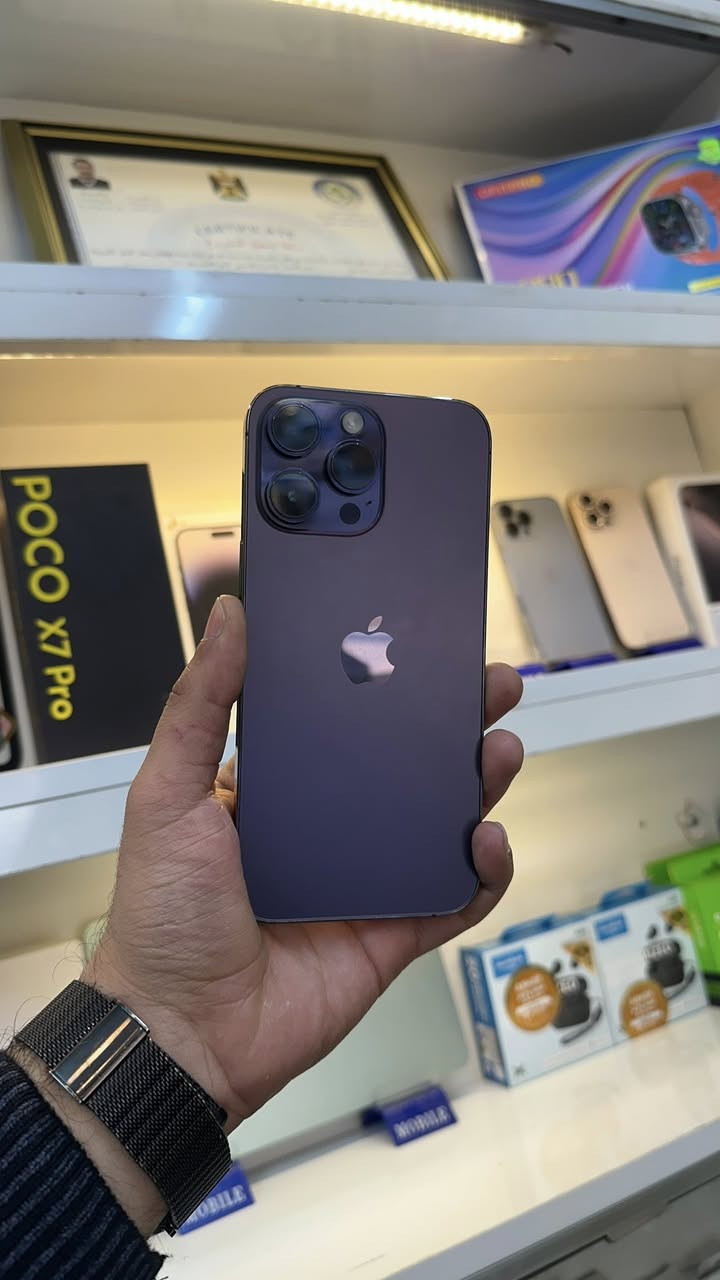 14  برو ماكس 
ذاكره 256
بطاريه 91‎%‎
دبل شريحه 
وتر الجهاز ممبدل بي شي 
830 الف 
***********
