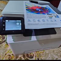 طابعة ليزرية hb laseJet pro 277dn   ٢٠ نسخة بالدقيقة  ملون وعادي  طباع...