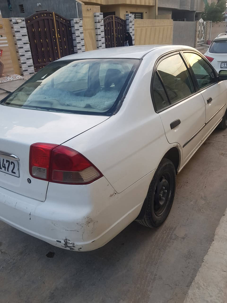 هوندا سيفك مديل ٢٠٠٣ رقم بغداد بأسمي محرك ١٦٠٠ ثلاث قطع صبخ السعر ٤٥ بيه مجال ***********صلاح الدين بلد
