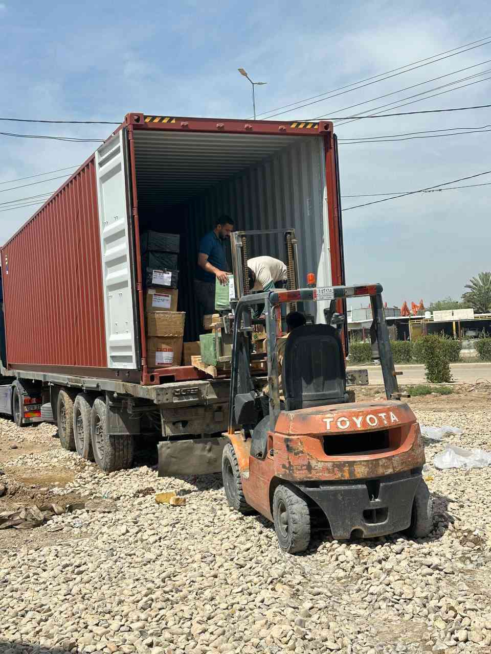 الحمدلله تم وصول الحاوية الثانية من قطع غيار الحفارة الهيتاشي 🇯🇵🇯🇵🇯🇵🇯🇵🇯🇵🇯🇵🇯🇵🚛
متوفر جميع أنواع الايتمات لقطع الغيار 
العنوان : بابل الشوملي الحي الصناعي 📍
الهاتف : ‭0770 437 7146‬ سيد عباس 📞
متوفر خدمة توصيل جميع المحافظات 🚛✔️
.
.
.
.
.
.
.
.
كروب حفارات واسط ✅️✌️
كروب حفارة حفارات العراق
كروب حفارات
#العراق
#هيتاشي
#حفارات
