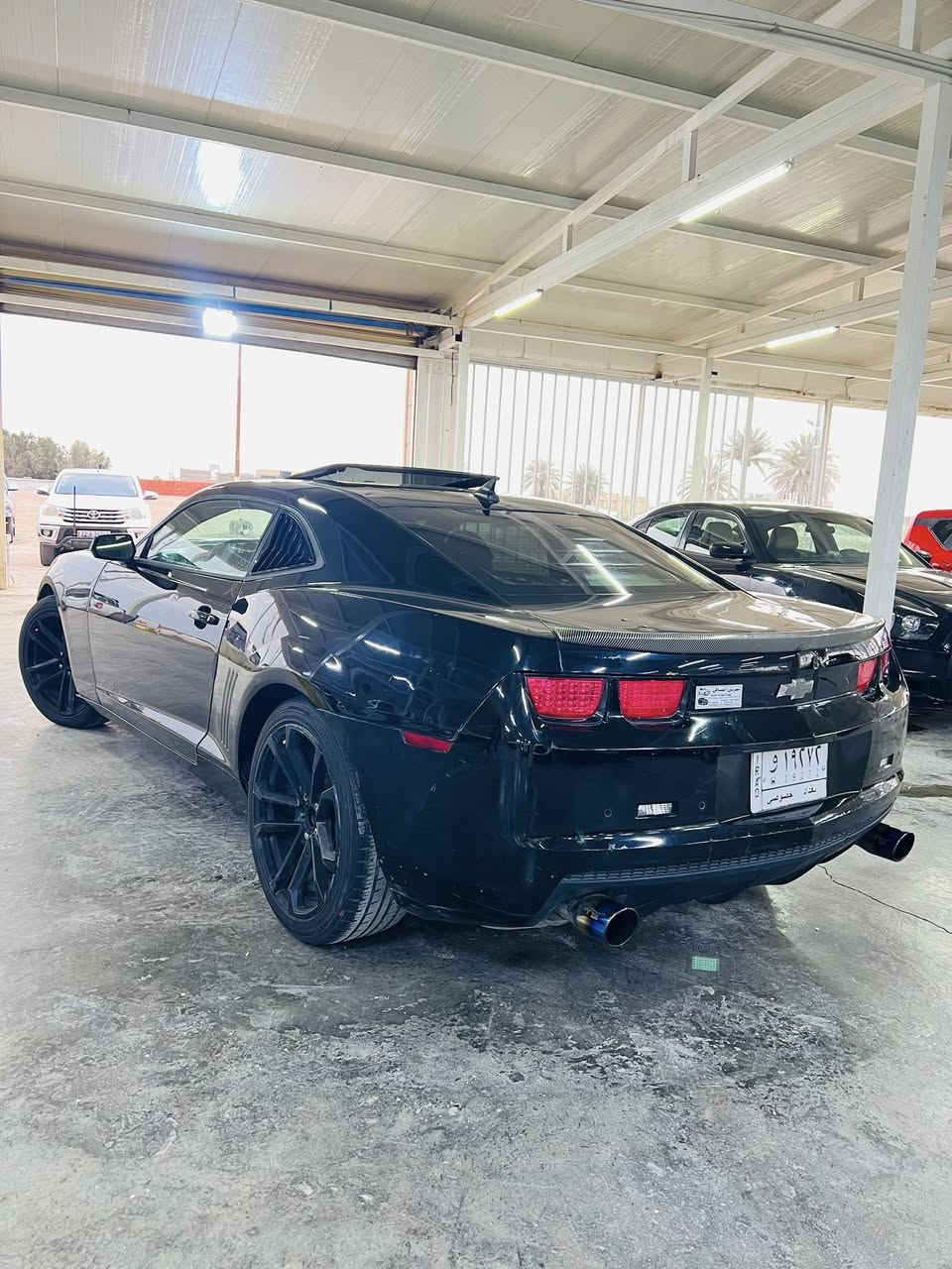 (بيع او مراوس حسب الرغبه)
كمارو موديل 2011

فول مواصفات 1/1

بيه ٣ قطع صبغ بدون نبديل ولا دواخل

مكينه وكير كهربايات كله جاهزة

سعره ٧٣ 

مكاني بالكوت

***********
