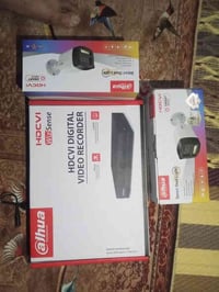 سستم كامرات دهو الأصلي الوكاله تجميع وليسى سستم 3خارجيات وحده داخليه 5...