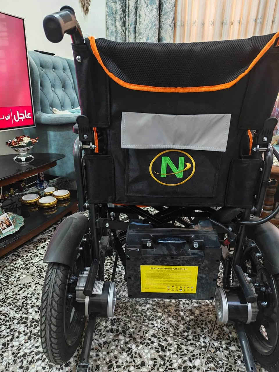 السلام عليكم
كرسي كهربائي للبيع جديد ونظيف بالباكيت غير مستعمل  
يوجد توصيل بغداد فقط🚚


**إذا كنت صاحب هذا الإعلان وتريد حذفه لأي سبب، رجاءا أرسل رسالة إلى الدعم الفني**