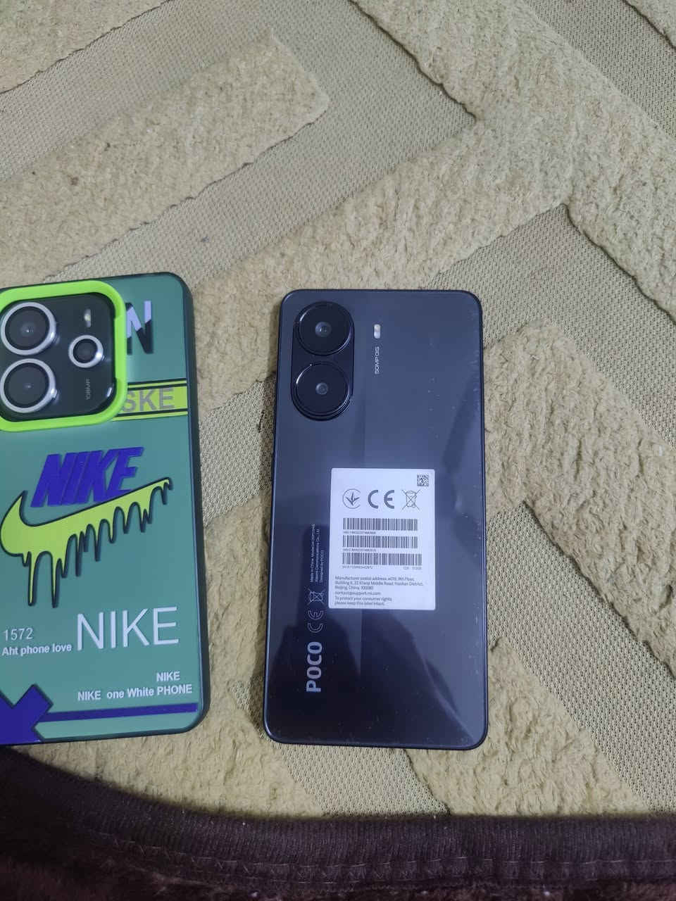 POCO X7 PRO 🔥
مايحتاج وصف غني عن التعريف 
120 فريم ببجي
بحالة الوكالة ماشايف مصلح
مراوسة حصرا على ايفون 13 برو ماكس او ايفون 14 برو ماكس
تواصل واتساب 
***********
ملاحظة الفطر باللزقة /سكرين الحماية/ وليس بالشاشة
