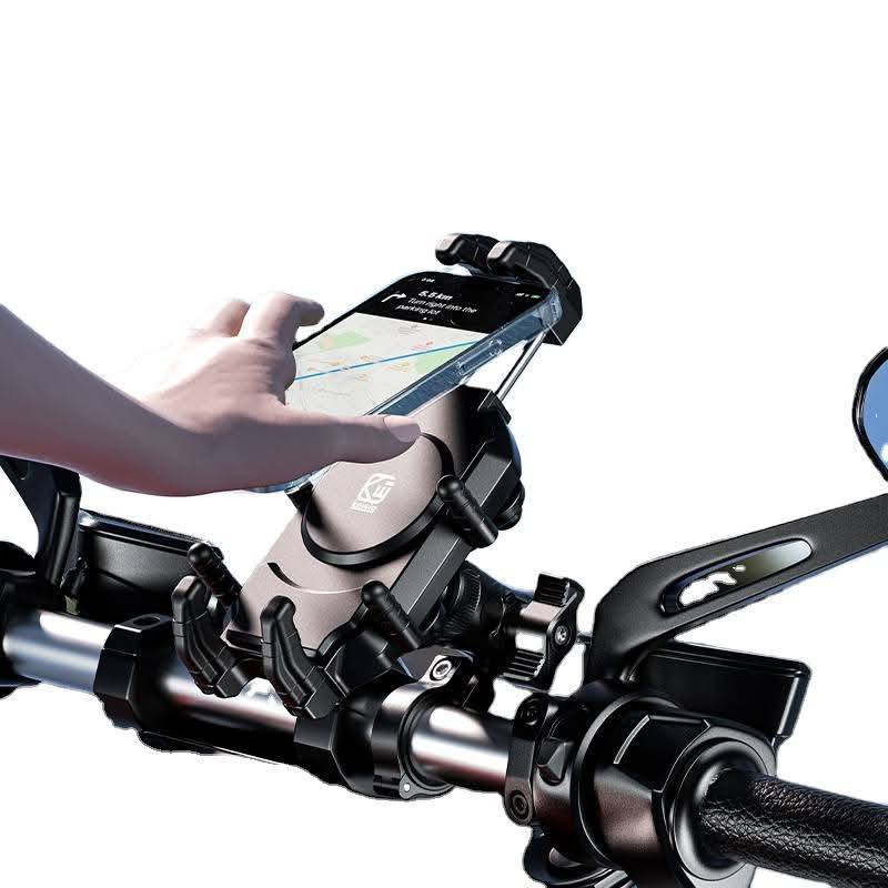 حامل هاتف ذكي للدراجات النارية ماركة Kewig، موديل KWG-M26 مقاوم للصدمات مع شاحن لاسلكي ومقاوم للماء يثبت على مقود الدراجة.

توافق الشاشة: يناسب الهواتف ذات الشاشات بحجم 5.4 إلى 7.2 بوصة.
دوران 360 درجة: يتيح لك ضبط زاوية الهاتف بسهولة لتناسب احتياجاتك.
مقاومة الاهتزاز: يحتوي على ممتص صدمات مدمج لتقليل الاهتزازات أثناء القيادة.
تصميم آمن: يتميز بقفل أمان قوي لحماية الهاتف من السقوط وسرقة.


**إذا كنت صاحب هذا الإعلان وتريد حذفه لأي سبب، رجاءا أرسل رسالة إلى الدعم الفني**