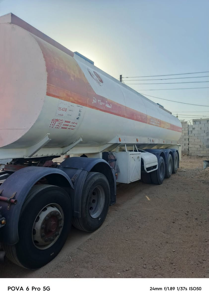 سلام عليكم تانكي للبيع حموله36بدون تاير ويل العنوان رمادي ***********
