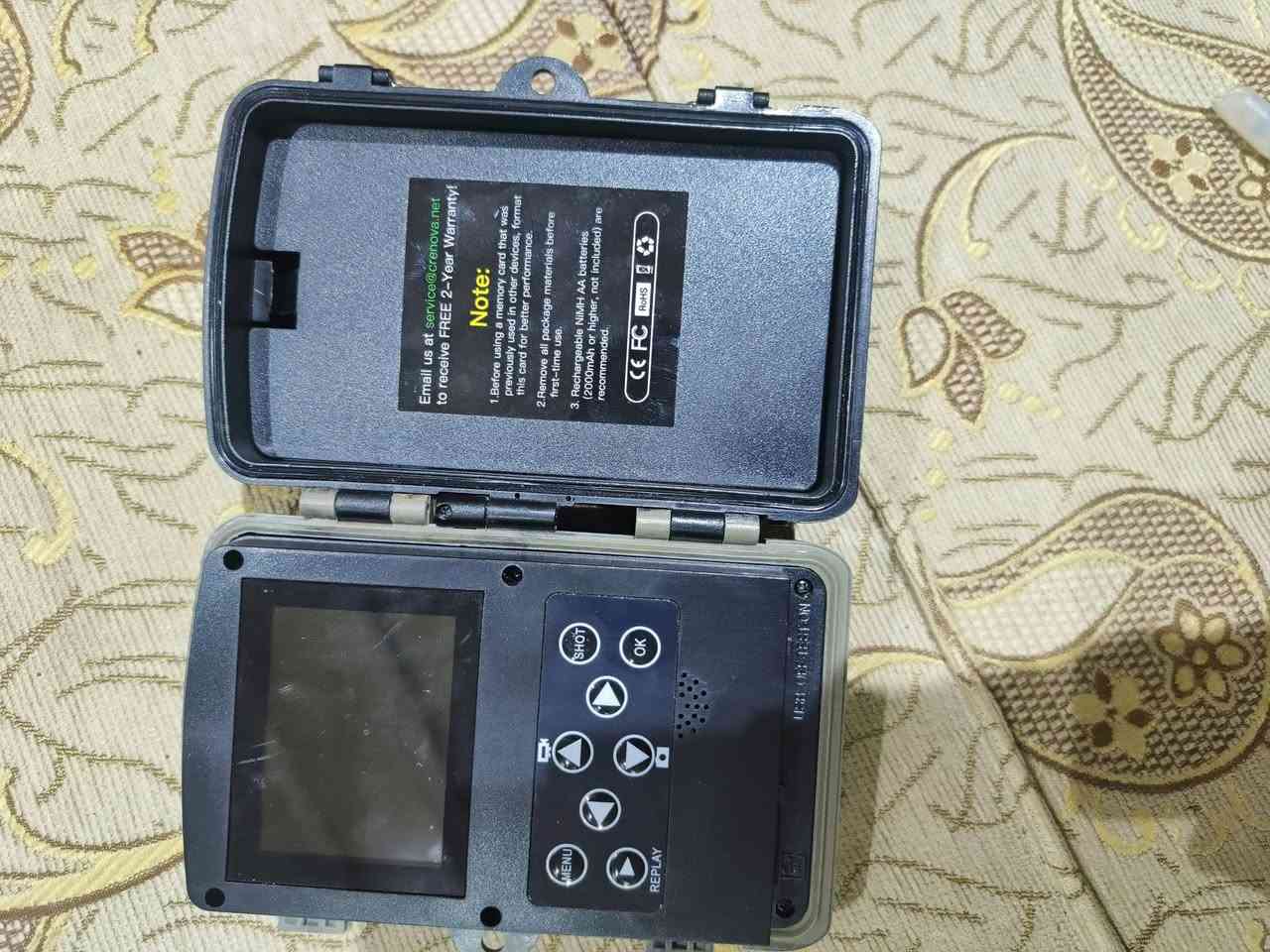 كاميرا برية
كامل ملحقات 
سعر 40 ألف 
***********
