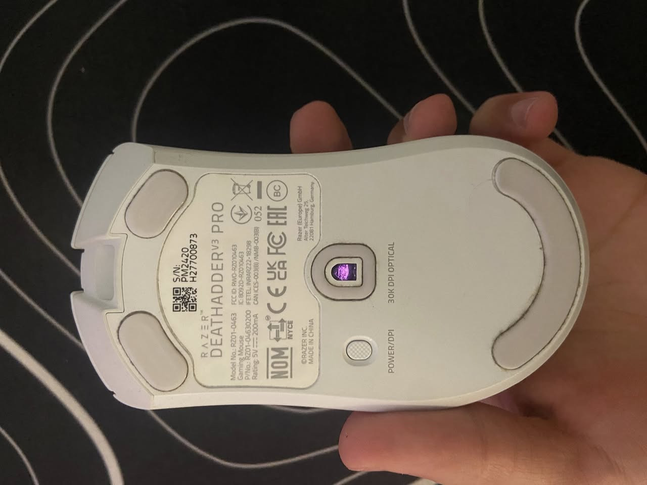 السلام عليكم
ماوس razer deathadder v3 pro لون ابيض
الماوس نظيف اخو الجديد بس ينرادلة تنظيف
30k dpi
ب ١٨٠ و بي ومجال بسيط
بغداد، اليرموك
*********** وتساب
