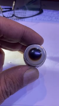 جزعة يمنية • بقراني شفاف • صياغة العمدة