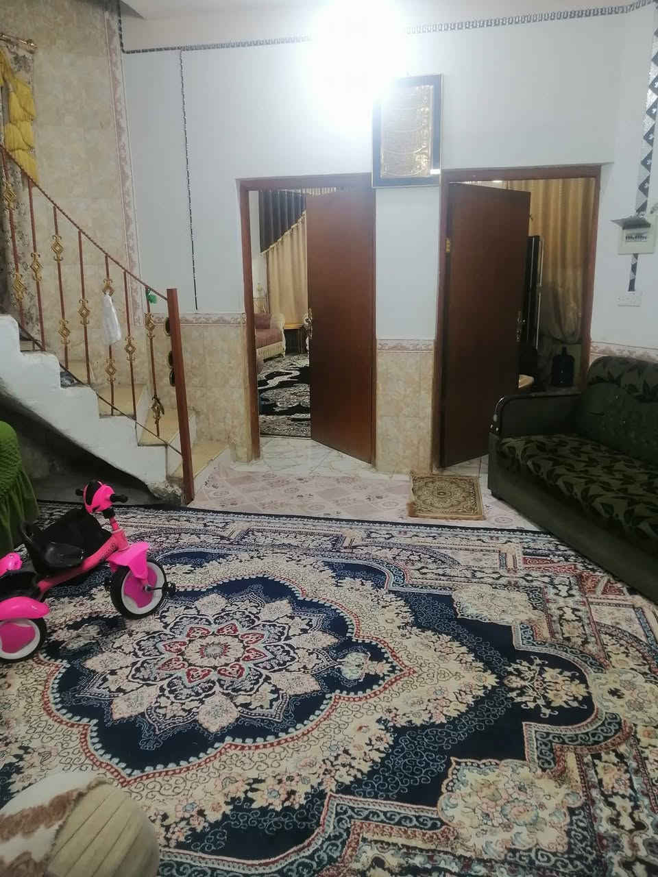بيت طابو صرف  حي السجاد خلف دائرة الكهرباء  طابق ونص  غرفتين مطبخ حار وبارد  صالتين ثلاث حمامات ستقبال كبير  بناء صب طابوق نهروان المساحة 150م
للبيع  للتواصل *********** ناحية العباسيه خلف المستشفى 
بيت طابو صرف  حي السجاد خلف دائرة الكهرباء  طابق ونص  غرفتين مطبخ حار وبارد  صالتين ثلاث حمامات ستقبال كبير  بناء صب طابوق نهروان المساحة 150م
