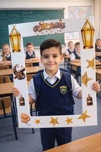 بكج رمضان • تزيين مدارس • ستيكر باب مخصص