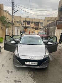 (النتره هونداي للبيع)  مديل 2021 محرك كير مكفول السياره جديده الغود شو...