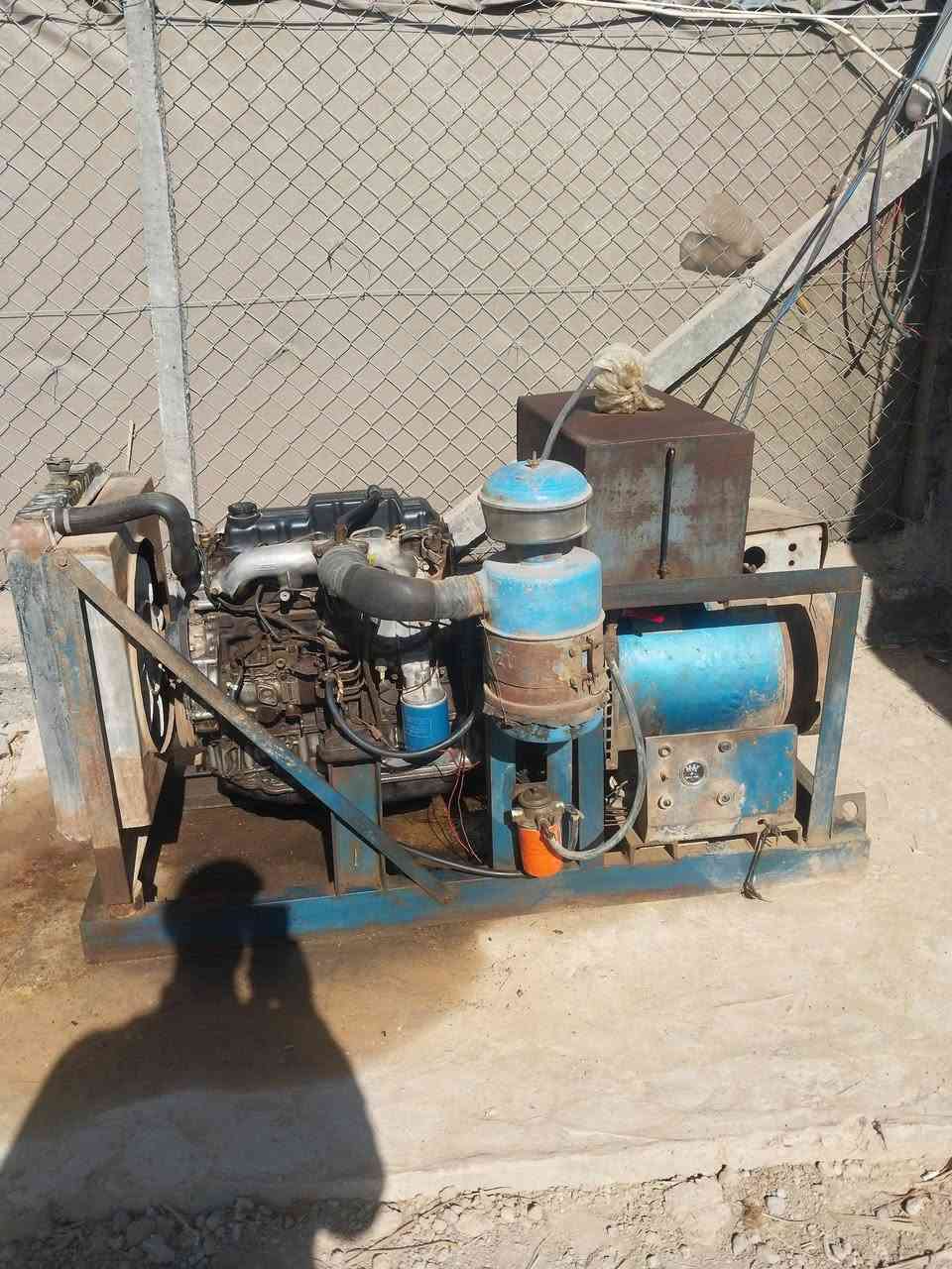 السلام عليكم 
مولده كيا 2700 مكينه لا بخار ولا تنقيص
30كيفي جاهزه شرط الشغل 
السعر13 ورقه وبيها مجال
اللاستفسار: ***********

