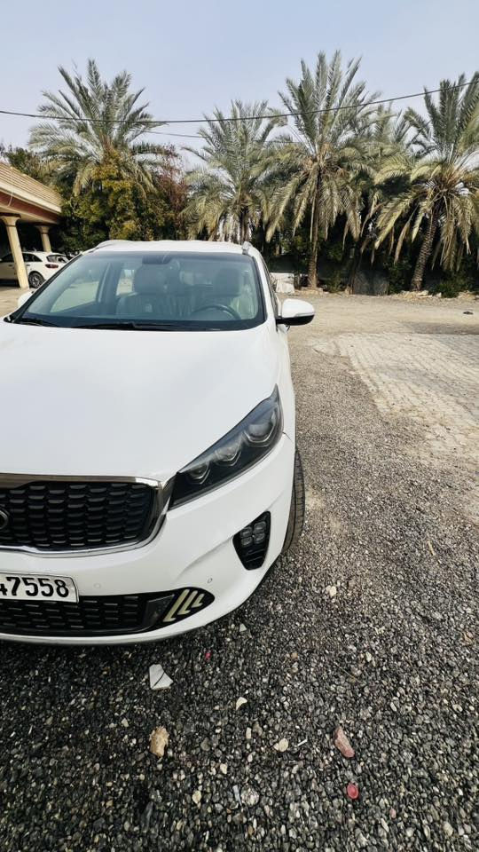 السلام عليكم

كيا سورنتو 2019

رقم اربيل دولي 

السيارة متجايه ومصبوغه عام 

شواصي سليمات 

محرك 6 سلندر 

8 نمر 

فول مواصفات 1/1

كشنات جلد وكهرباء 

حساسات خلفيه
Drive mode 
هاند بريك دگمه 

محرك وكير كفاله 

تبريد ثلاث قطع

تحكم ستيرن 

سبعه راكب

بصمه تشغل وبصمة ابواب

السعر165وبيها مجال 

مكان السيارة كربلاء ***********
***********
