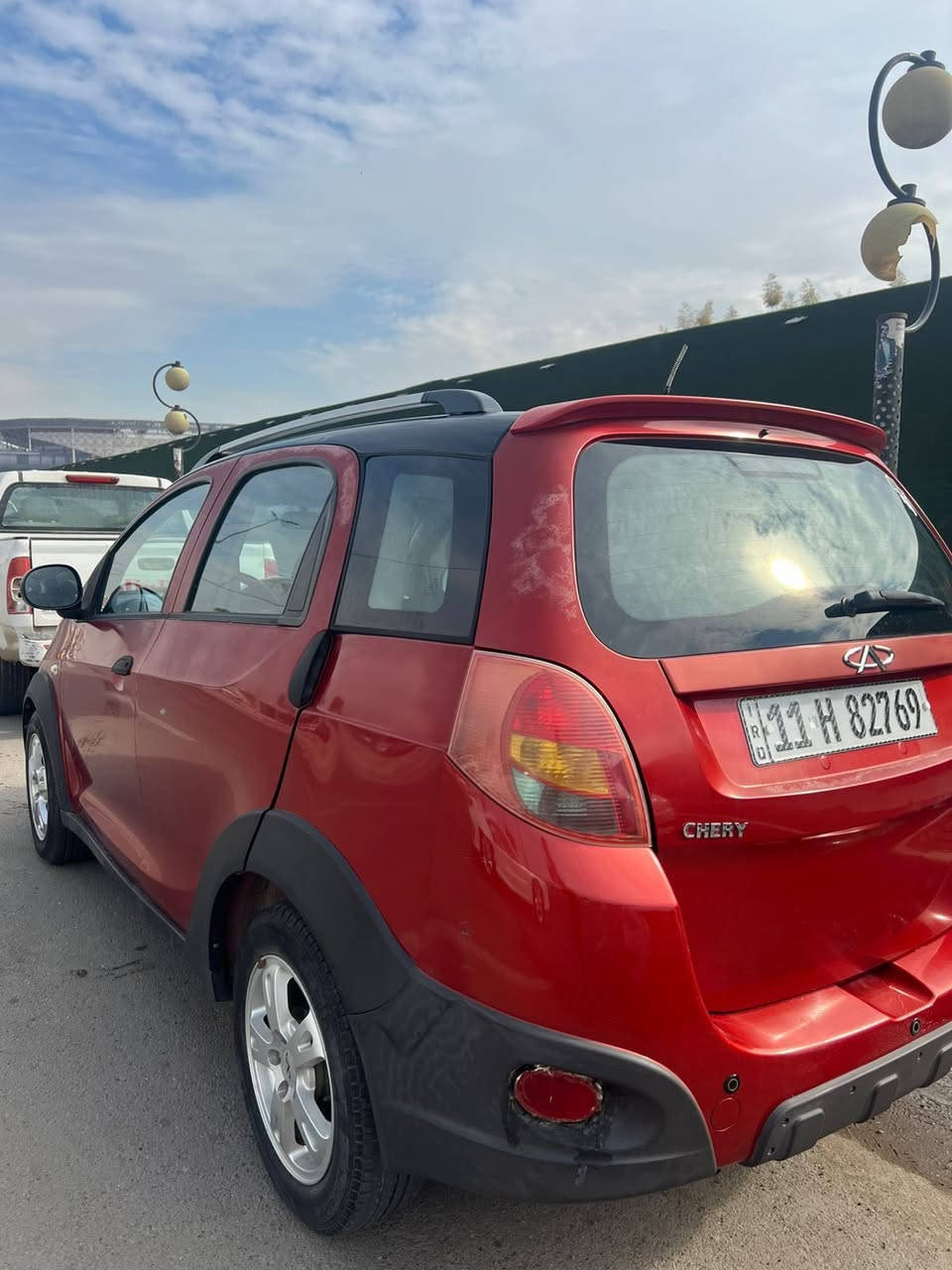 شيري X1 موديل 2014 بغداد ماشية 60 بيها صبغ بابين عكس الساىق مكينة كير خير من الله سعرها 42 للاتصال *********** أو ***********
