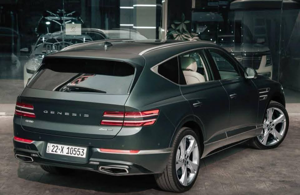 للبيع | Genesis GV80 Advance Prestige
 (أعلى فئة) الموديل: 2023 رقم: أربيل

الممشى: 49,000 كم
اللون: Matte Brunswick Green
التغليف: PPF شركة Geoshield بضمان مفتوح
سعر التغليف 5 مليون دينار
الحالة:
السيارة فول مواصفات، جاهزة من جميع النواحي، ما بيها أي نقص
المحرك:
6 سلندر
3500 توين تيربو
قوي وناعم
المواصفات:
كشنات كهرباء مع خزين ووضعيات
كشنات أمامية وخلفية كهربائية
تدفئة وتبريد بالكشنات
بردات خلفية كهرباء
تحكم ريموت تقديم وترجيع
أوتو هولد
أوتو بارك
توقف ذاتي
سايد بريك كهرباء
صندوق كهرباء
نقطة عمياء
داتو شو
كاميرات 360 درجة
خمس كاميرات محيطية مع حساسات
رادارات 360 درجة
بانوراما
مرايا شفط
تشغيل عن بعد
لايت زينون + LED
شعار جينسس يضوي عند فتح الباب
ملاحظة الحادث:
حادث خفيف جداً
تبديل دعامية أمامية فقط
بدون صبغ، بدون بارد، بدون إيرباك

مكان السيارة: بغداد – المنصور
للاستفسار: ***********
