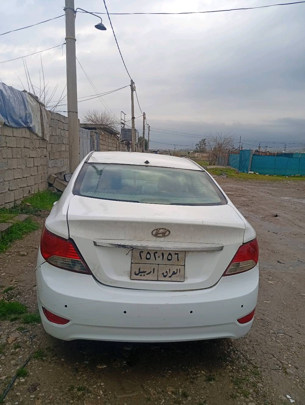 العنوان سليمانيه 
 
اكسنت خليجي رقم اربيل مضروبه جنطه ومصبوغه عام  السياره خير من الله 