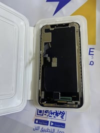 شاشة ايفون x  نوعها in cell X  فتحتها من الكارتونة قبل يومين السعر 30 ...