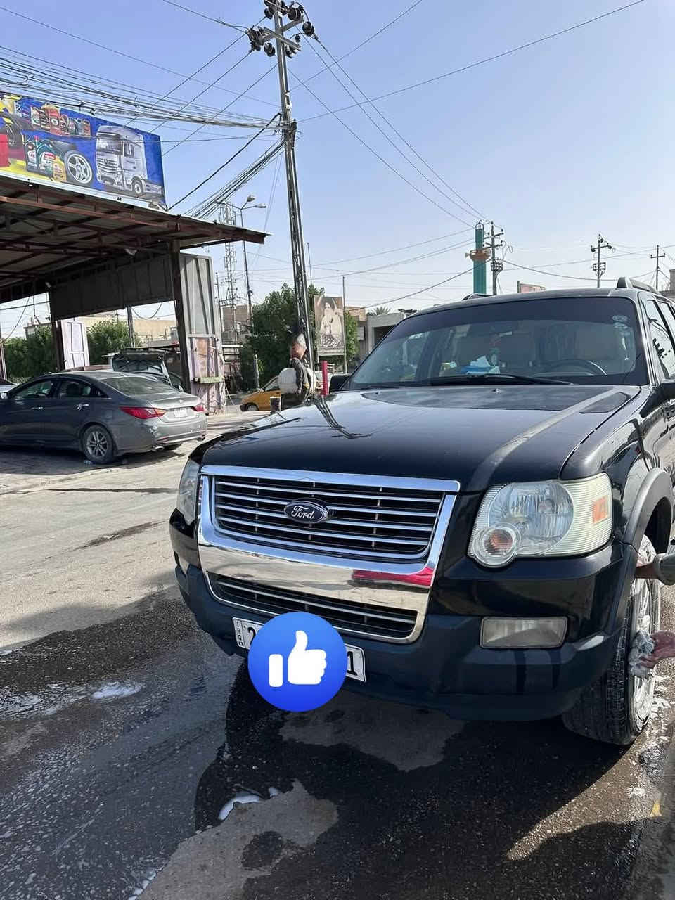 فورد اكسبلورر 2007 مكفوله   لا صبغ ولا ضربه محرك كير خير من الله  تبريد ثلج   ٥ راكب  قطعتين تبريد   سونار موجود  سعر  ١١٥    وبيهه مجال  *********** بسمي تحويل ثاني يوم
