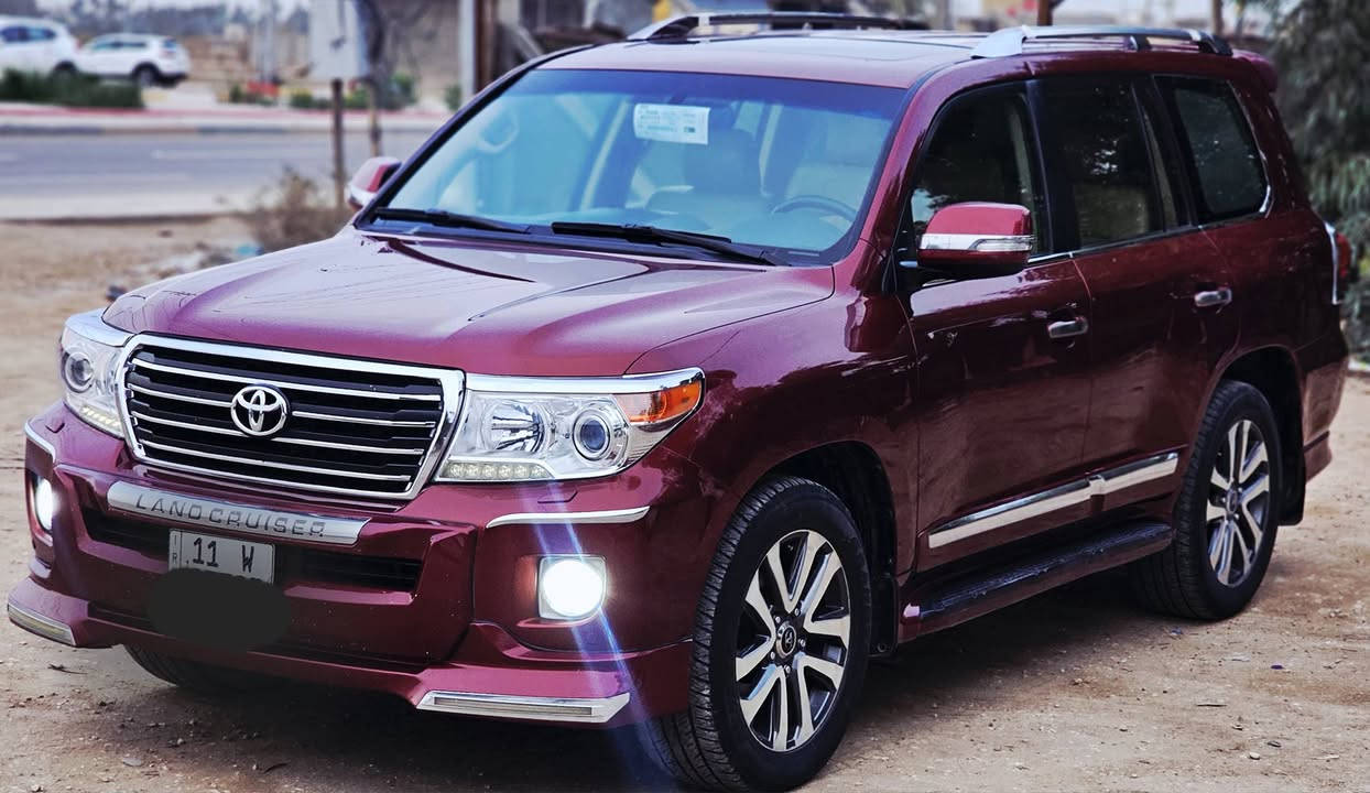 لانـدكروز 2014 فطيم رقم بغداد الجديد تحويل مباشر كفاله من الصبغ والتبديل والسونار موضح بالصور. جديده-كير+محرك+حداديه+تبريد. كله وضع الشركه
محرك. 6V 
شاشة كبيره
كشن جلد
كشن كهرباء
حساس خلفي
حساس امامي
كاميرا
فتحة سقف
بصمه تشغيل +بوب +جنطه
تشغيل عن بعد
ويل كروم +تخم تاير جديد
تحكم ستيرن
منضومة زنون كامله
السعر((385))مكان السيارة كربلاء اتصل ع الارقام التاليه
***********
***********
