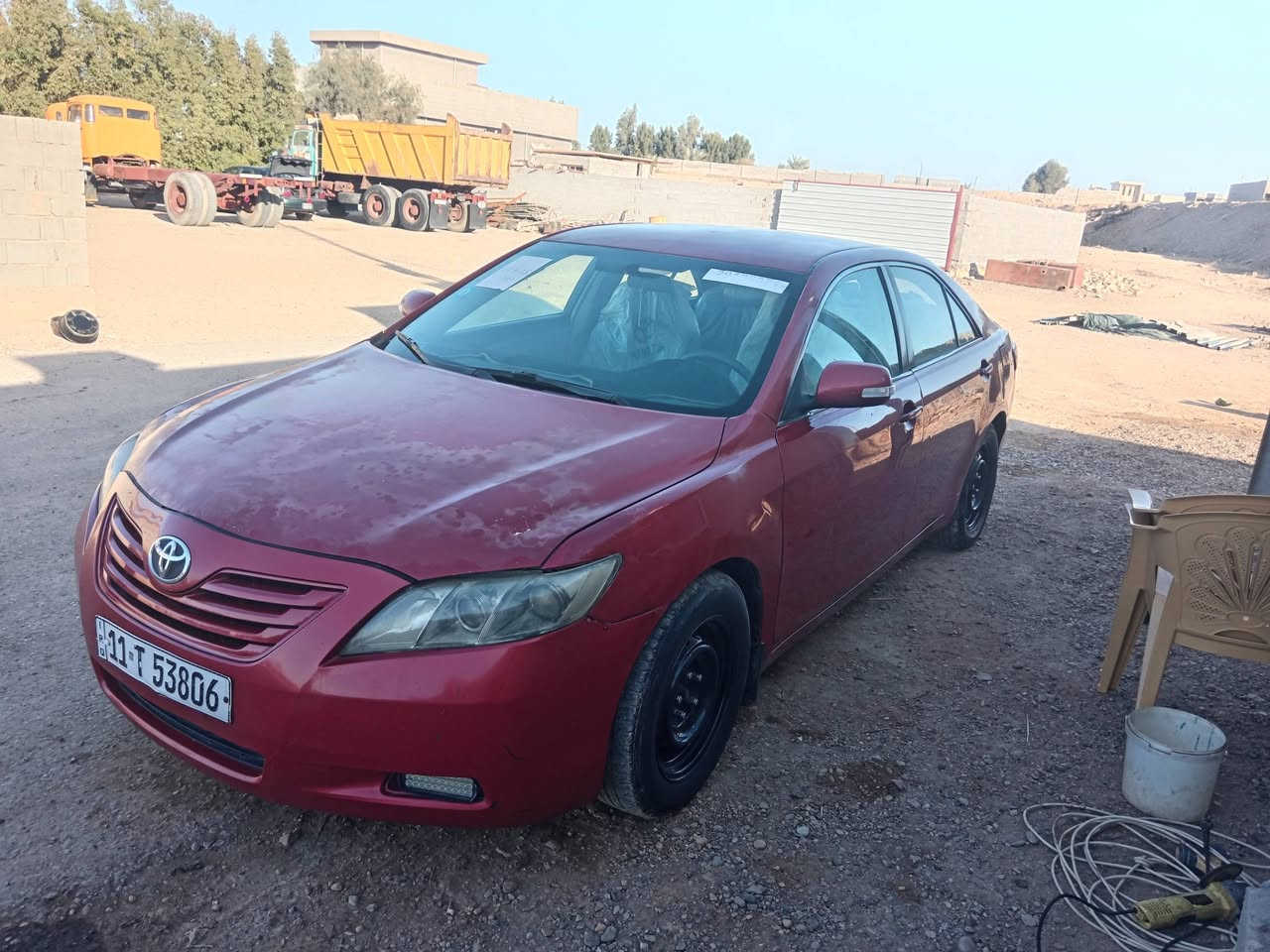 اسلام عليكم كامري للبيع موديل ٢٠٠٧ أمريكي بدون ظرر ليبل واحد محرك ٤ سلندر كير محرك مكفولات سياره بدون صبغ بس بيه جراد قماره وبنيد وجنطه رقم بغداد شرط التحويل المكان ابو غريب المنسيه السعر ٨٢ وبيه مجال للاستفسار الاتصال على الرقم اني مكلف بلنشر *********** ابو حسين
