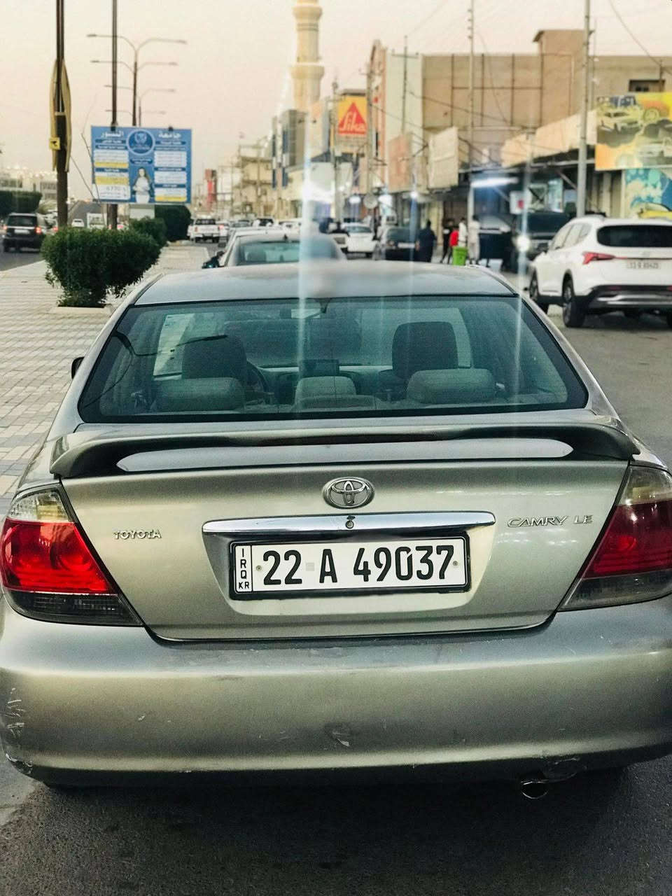 السلام عليكم كامري ٢٠٠٥ للبيع امريكي ٦سلندر محرك افلون سياره مكفوله كله عل وضع الشركه بس بيها جلح بل بنيد وبل قماره وبل جنطه مكان السياره تكريت ***********
