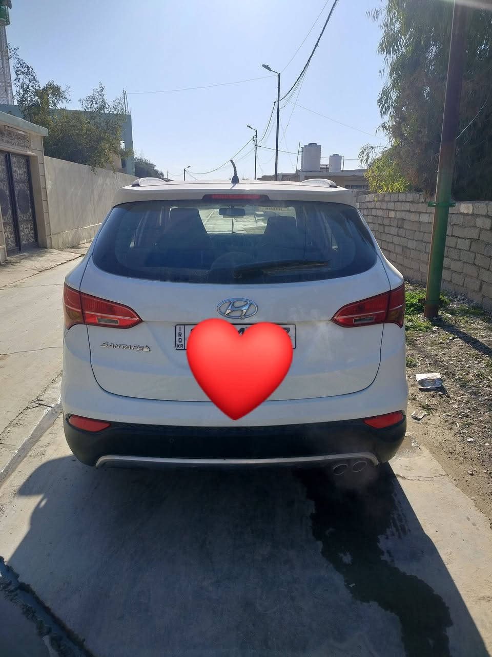 السلام عليكم سيارة سنتافي 2013 للبيع رقم اربيل دولي تحويل ثاني يوم سعرها 170 بي مجال قليل ***********
