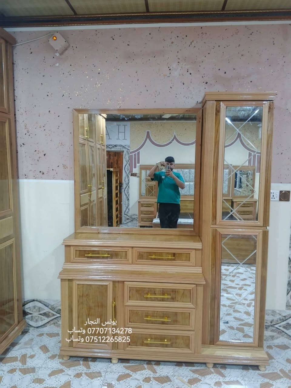 🎗️بالتقسيط بالتقسيط بالتقسيط 🎗️

كل ما هو جديد غرف نوم فخمة

#فصالات التركية #فصالات حسب الطلب كلشي عدنا موجود ومتوفر يوجد بيع بل تقسيط لمدة 18 شهر بدون مقدمة ماستر كارد مصرف الرافدين الدفع اكتروني او يدوي #براحتك 

🔰يوجد نظام استبدال الغرفة المستعملة بغرفة جديدة و الاتفاق على الفرق.

العنوان الموصل الايمن الصناعة القديمه اليابسات مقابل ميزان البيادر

#يوجد توصيل لجميع المناطق القرى والمحافظات 

#للاستفسار الاتصال او المراسلة عل واتساب 
(***********) وتساب ( ***********) وتساب
