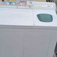 غساله هيتاشي عادي يباني  ماطوراتا مال شركا حوضين نضافه 95 بل ميه  شرط ...