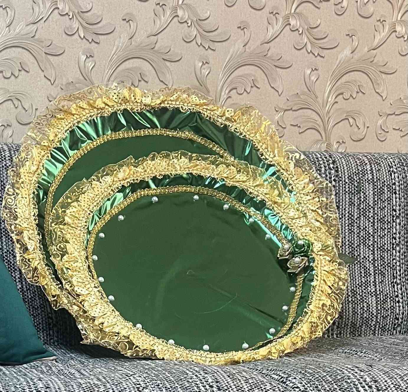 صواني شهر محرم الحرام💐نموذج من شغلي❤️
قياس ٥٠سم
قياس ٦٠سم
ونشتغل حسب طلبكم بالشكل اليعجبكم💎💎💎ويتوفر قياس ٤٠
واسعار ثابته…..🥰
٥٠سم ب١٠
٦٠سم ب١٢
٤٠سم٧
#محرم
وين تلگون هذا الشغل الحلو والمرتب🌼
شذر هاند ميد


**إذا كنت صاحب هذا الإعلان وتريد حذفه لأي سبب، رجاءا أرسل رسالة إلى الدعم الفني**