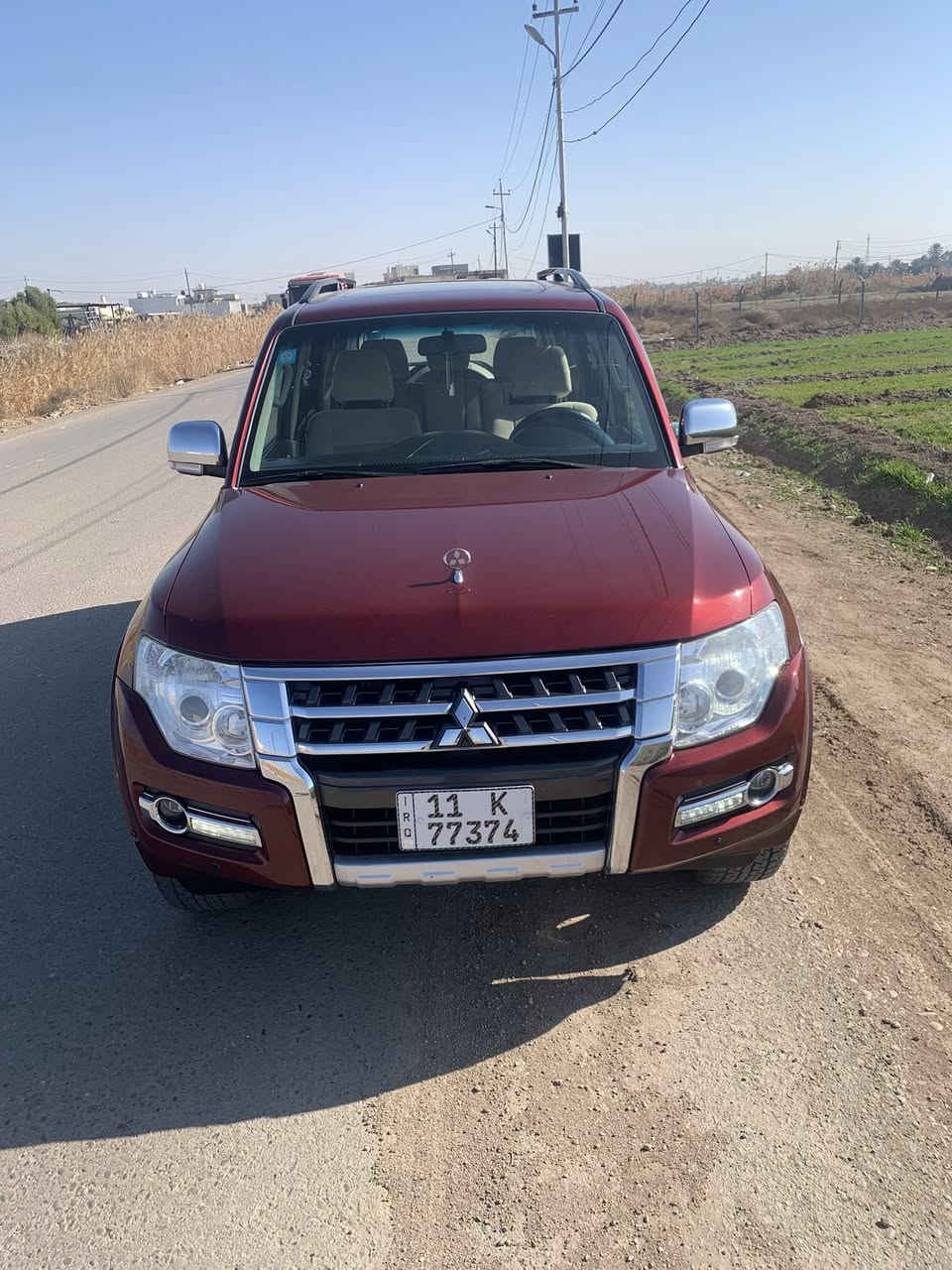 باجيرووو موديل 2017مكفوله من الصبغ والبارد بس رصعه بالجاملغ الخلفي واضحه كير ومكيه وصدر وتخم تاير كله جديد السياره بسمي رقم بغداد معروضه 195وبيها مجال بسيط مكان السياره بغداد البياع حي الجهاد الاستفسار 
***********
عما السياره تراي زيرو
