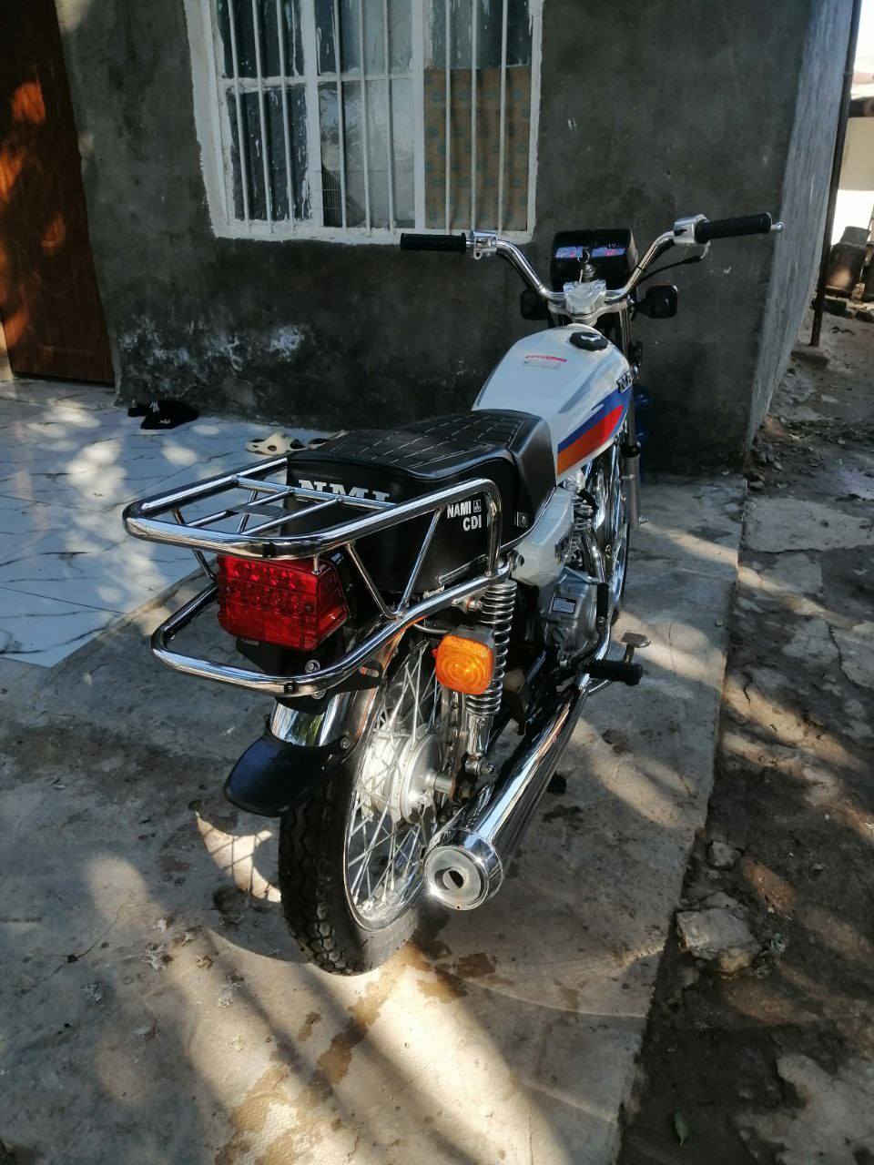 السلام عليكم دراجه نامه شلامجه لل بيع موديل (25)بشهر (11)تعمير شاصي 15اراشاا اوراق اصولي
سعر (مليون و350الف) وبيه مجال  
مكاني قضاء السدير
 اتصل(***********)
