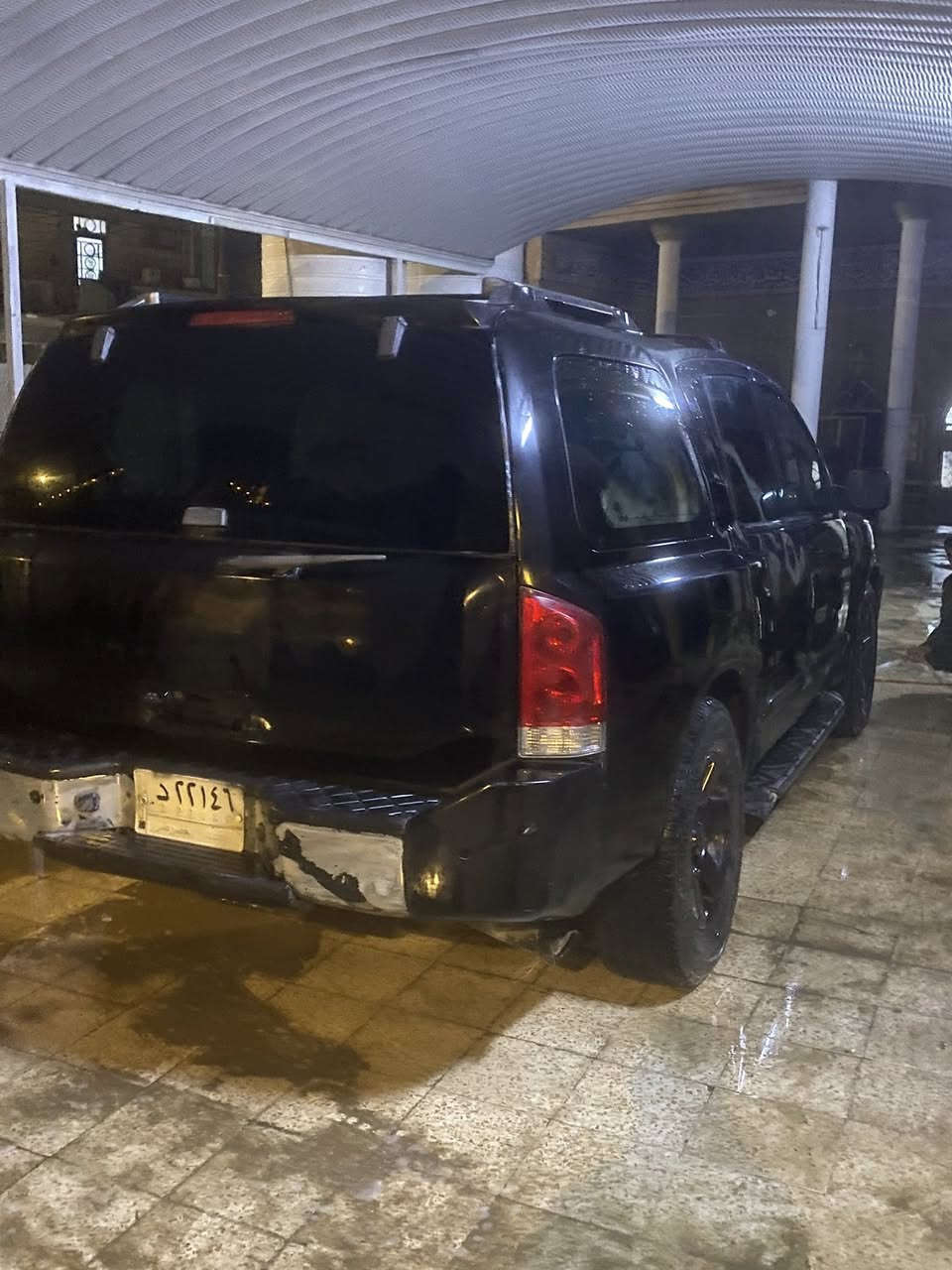 🛑🛑2007 ارمادا بغداد الماني🛑🛑 
لون اسود صبغ عام اثر جراد وارد امريكي
كلين تايتل كفاله عامه (شواصي لغود ايرباك كله مكفول ) اكرر سياره مكفوله 
بيها طخات بسيطه ..... 
مكاني كربلاء /*********** باب طويريج 
سعر السياره 75 ورقه وقابل للتفاوض 
محرك كير تبريد منضومه مي منضومه بانزين منضومه دهن محرك منضومه دهن كير منضومه تبريد كلهن كفاله 
كهربائيات كفاله 
لايوجد اي تجطيلات خارجيه 
نقوصاتها حداديه خلفيه وامامي ومشط وبعض ترتيبات الكماليات 
السياره عل ايدي واني وكيل ادوات نيسان ارمادا 
وكل غراضها يمي مستعجل عل بيع بسبب ضرف خاص 
تحياتي الكم 🩷❤️
