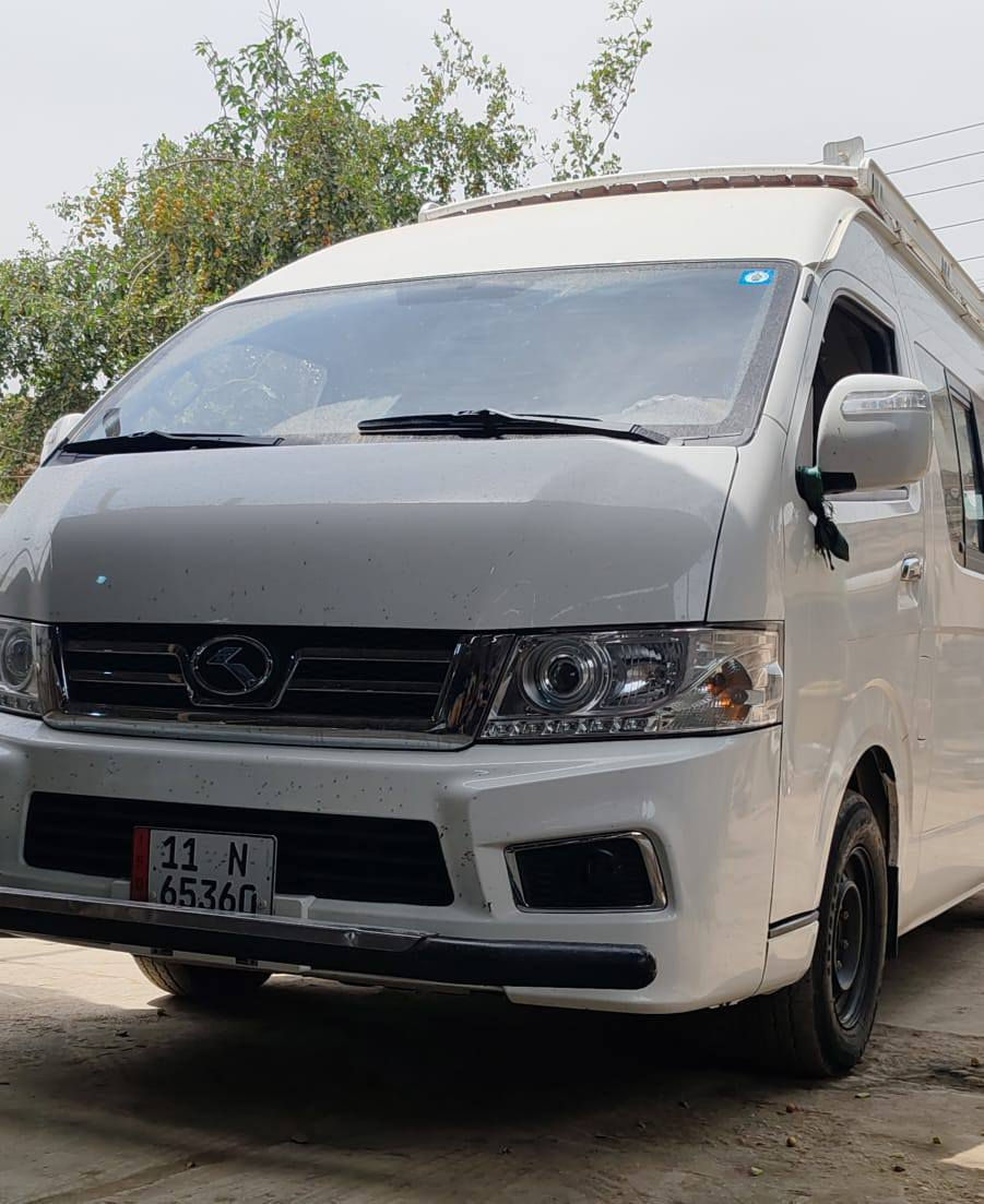 السلام عليكم 
كنك لونك 2025
مكفولة كفالة عامة 
محوره 15 نفر 
درع امامي ، درع خلفي ، سوباية 
منظومة غاز 
رقم بغداد بأسمنا 
خط كربلاء كاظمية 
ماشية 120 قابلة للزيادة 
مكاني كربلاء المقدسة 
السعر 190 وبيها مجال 
مكلف بالنشر التفاصيل أكثر الاتصال على الارقام 
***********
***********
