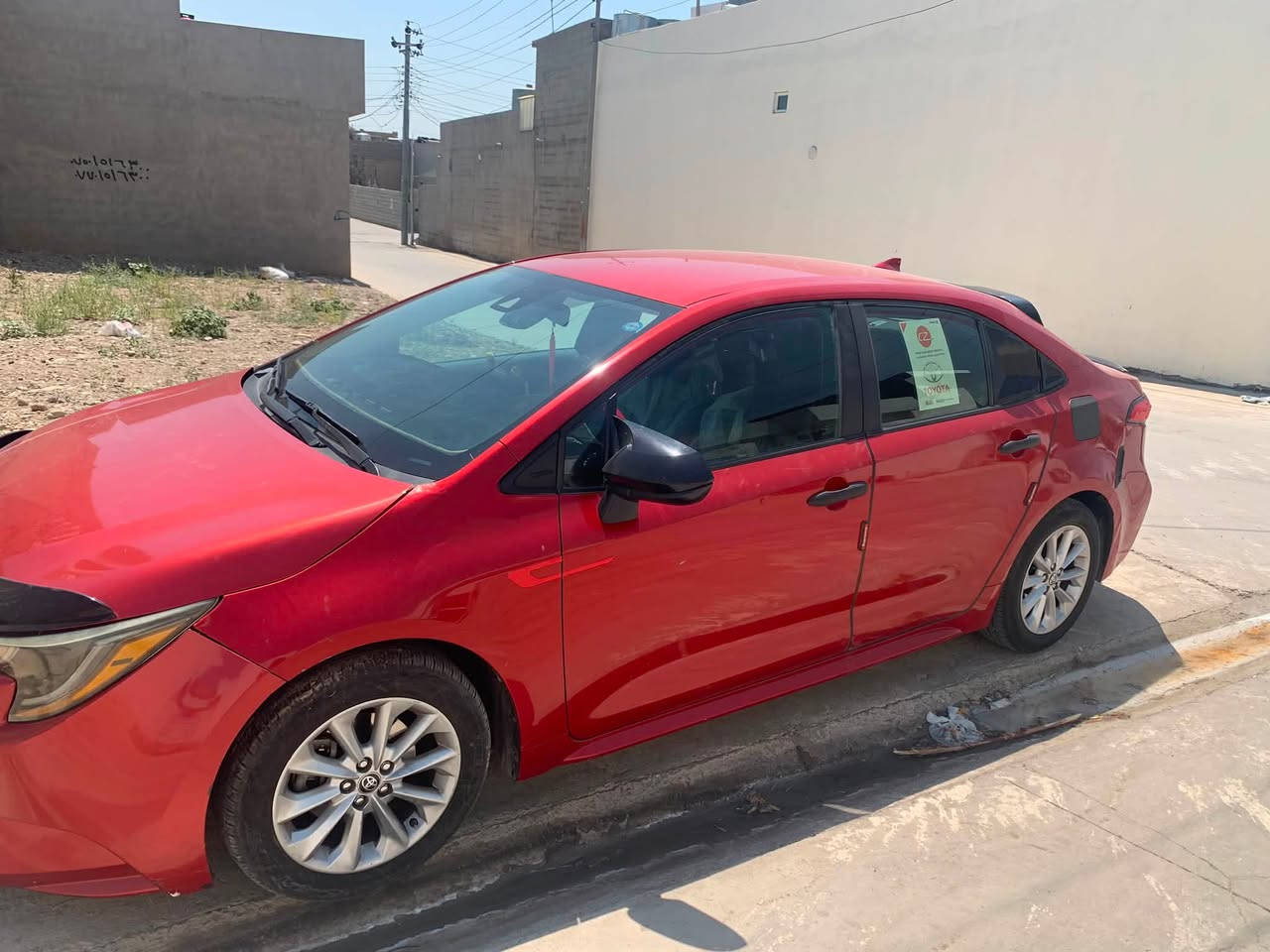 الحلال للبيع  بدون وعده او قسط بدون مراوس
بسعر مناسب جدا

كورلا موديل 20 le المرغوب 

وارد امريكي لون احمر حادثها بابين وجاملغين وبونيد سياره جاهزه ماعايزها مصرف

للاستفسار راسلني خاص مكاني كركوك
***********
