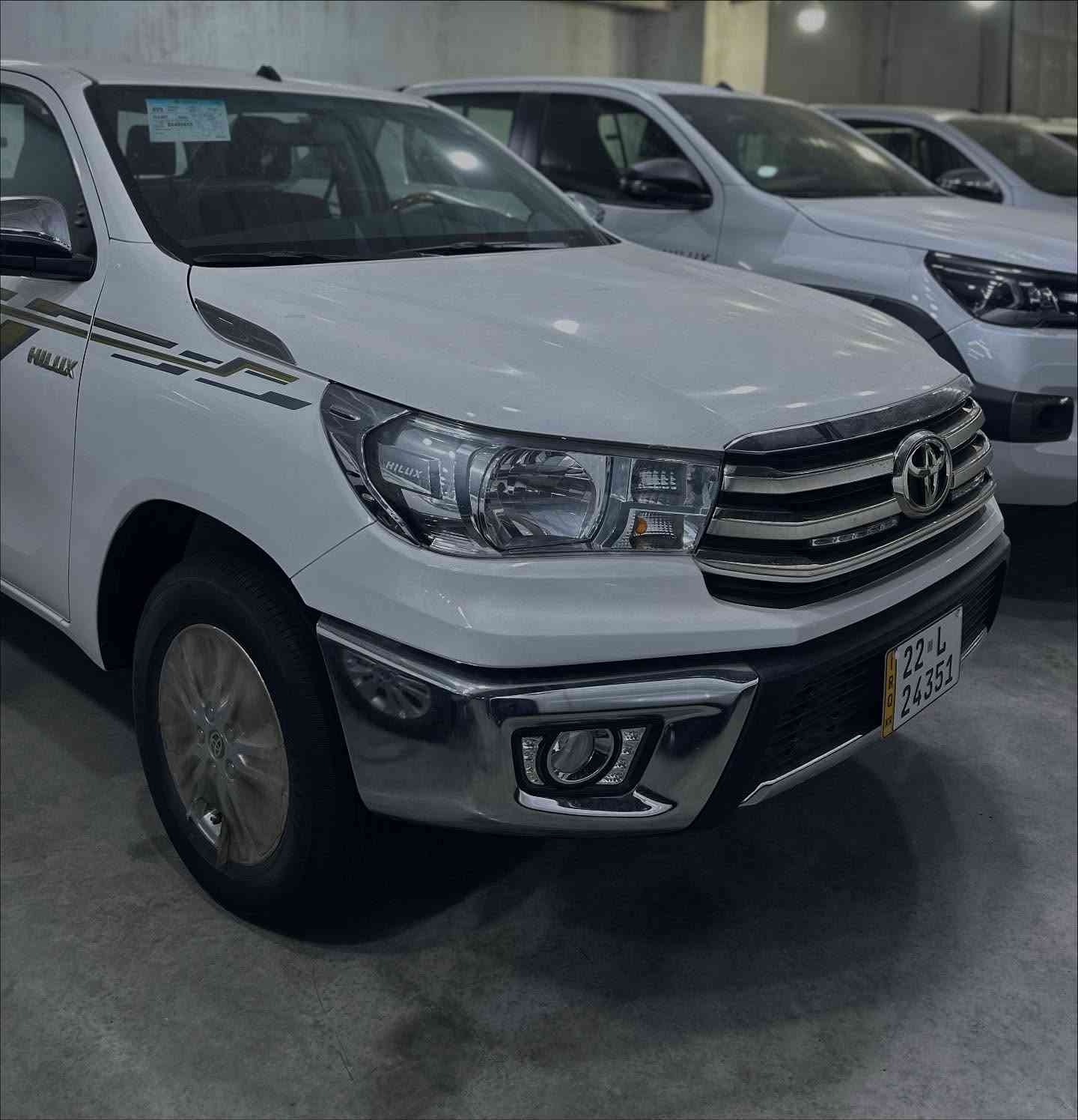 ⁨ مع شركة السدّ العظيم لتجارة السيارات 
وشركة جمال الكرم لتجارة السيارات 
يتوفر جميع انواع تيوتا هايلوكس 

1-تيوتا هايلوكس ناصي كويتي 
فول موصفات او بدون 

2-تيوتا هايلوكس تي ار دي 
فول موصفات او بدون 

تيوتا هايلوكس افنجر 
فول موصفات او بدون 

يتوفر مع رقم بغداد او اربيل او بدون 

البيع المفرد او الجمله الاسعر شي كلش مناسب 

الفرع الاول /بغداد مجمع معارض البياع الشارع الرئيسي 
الفرع الثاني /بغداد اليوسفية الخط السريع الدولي 

الأستفسار للاتصال 

محمد الكرم : ***********
محمد الكرم : ***********⁩

#هايلوك #هايلوكس_2014 #هايلوكس_2017 #هايلوكس_2020 #هايلوكس_2019 #هايلوكس_2019 #هايلوكس_2021 #هايلوكس_غماره #هايلوكس_اناقه_فخامه_رُقي😌😎 #تيوتا #تيوتا_شعار_لايعرف_القانون✈️🔥 #تيوتا_وحبلها_مربوطة❤️‍🔥🦅 #تيوتا_عمان #تبوتا_شعار_لايعرف_القانون👍🏻❤️‍🔥
