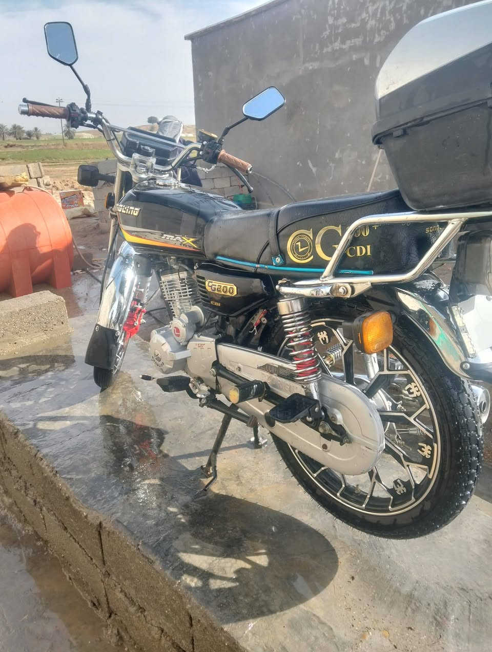 سلام عليكم دراجة للبيع موديل 25 نضافه واحد عله واحد بسعر 750 وبيه مجال للطيبين مكان  بابل جبله ***********
