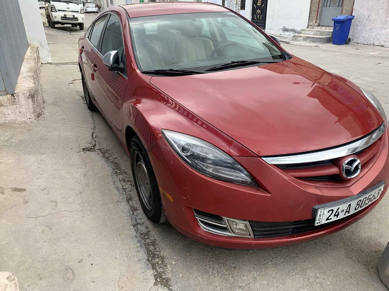 مازدا 6 وراد سعودي 
مكفوله من اي تبديل فقط باب  وره السايق شويه صبغ
تخم تاير ياباني صدر كله جديد 
تبريد قطعتين. مري شفط 
محرك 2500 مكفول 
تبريد ثلج. منظومه زنون عالي ناصي 
سياره بسمي عنوان بغداد مدينة الصدر 
سياره حلوه وبلاديه وجازه السعر 85 ورقه وبيه مجال
رقمي ‭0770 833 2073‬
