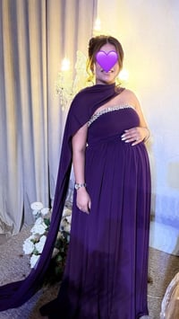 فستان حمل • تصميم خاص • شال منفصل