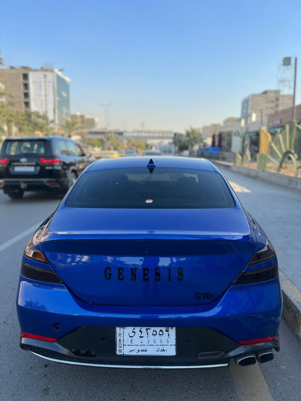 السلام عليكم
Genesis G70 2.0T 2022
السيارة للبيع (و بيها مجال) لو مراوس بشي اقل منها
السيارة فئة Base Trim
حادثها جاملغ ايمن ، بنيد و قبغ الصندوك
كير ، محرك ، لغود ، كلها سليمة و بعيده عن الحادث و الي عنده نفس المحرك يعرف شكد اكو فراغ بالبجم 
ماشية ٩٠ الف كيلو
20,000$

***********
